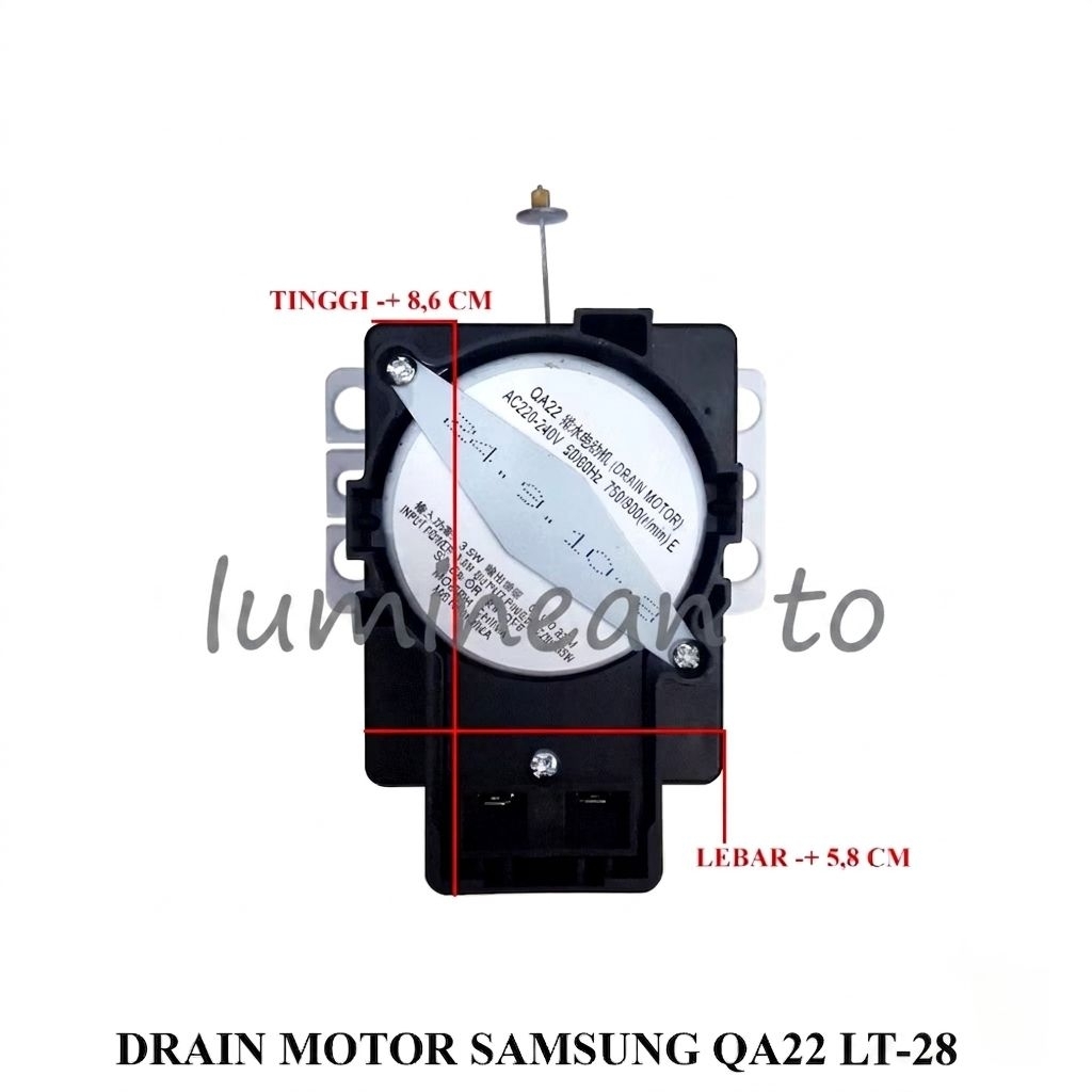 MOTOR DRAIN SAMSUNG QA22