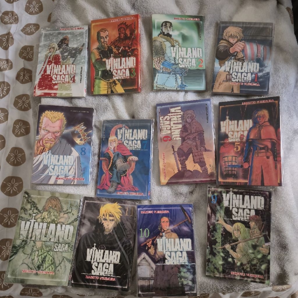 Vinland Saga 1-12 elex media preloved