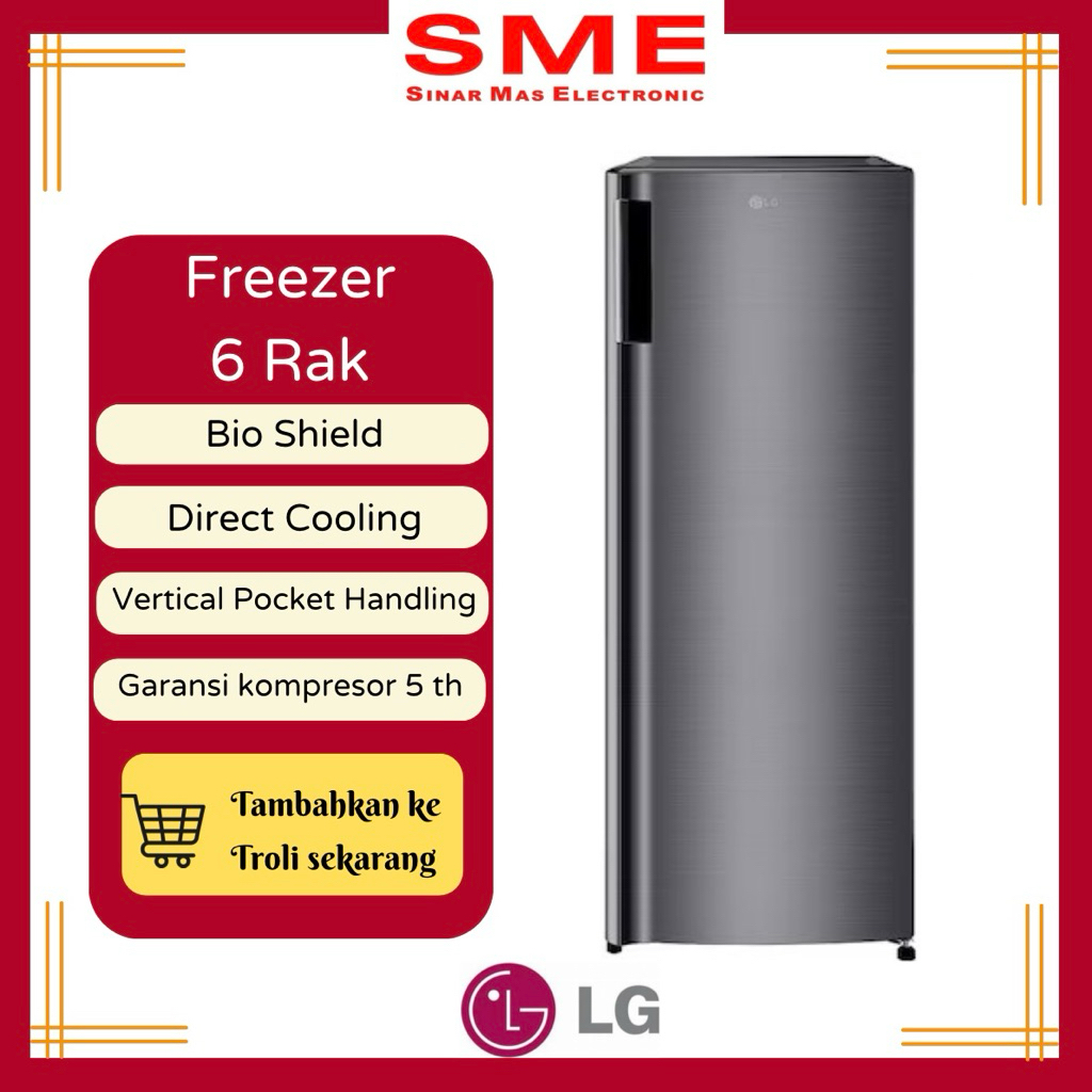FREEZER LG GN-304SQBR