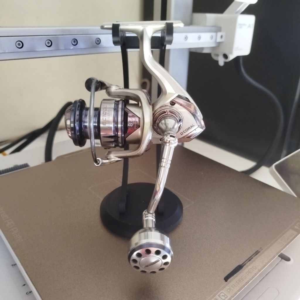 stand reel ,dudukan reel pacing