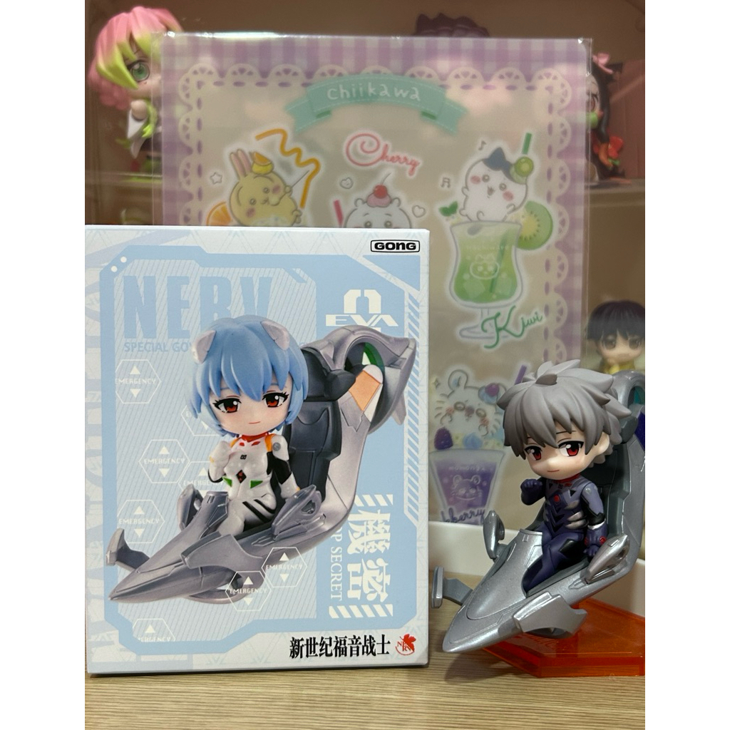 UNSEALED POPMART X GONG Evangelion Pilot Series Figure Kaworu Nagisa