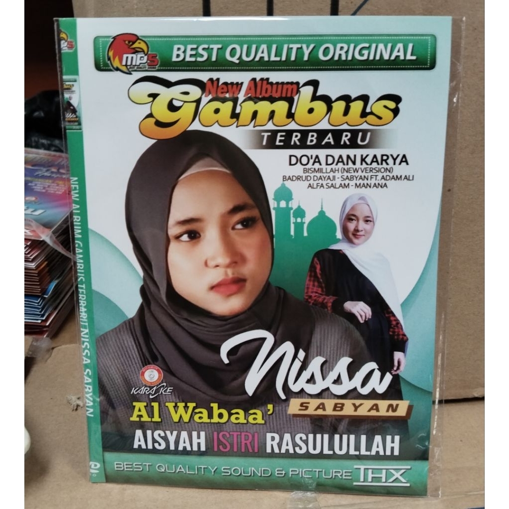 Kaset Mp5 lagu New gambus Nissa sabyan