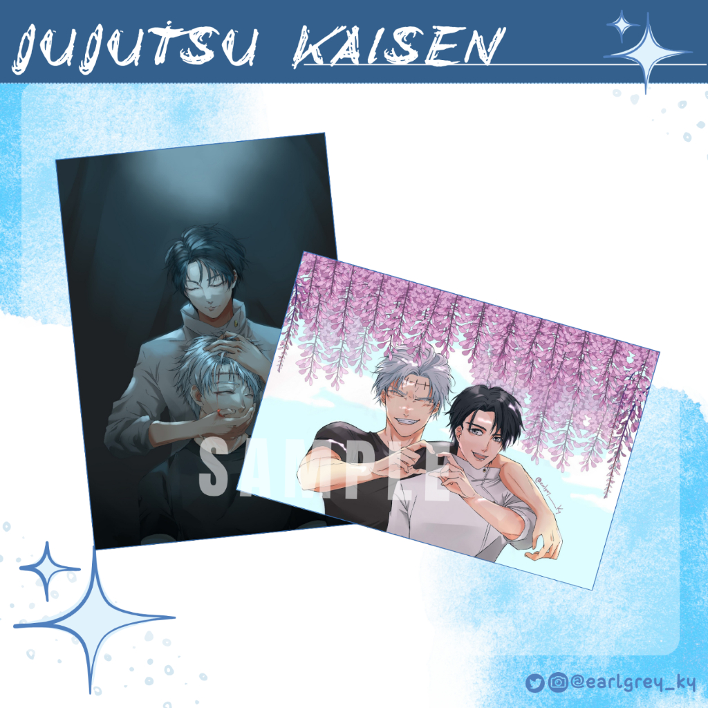 [earlgrey_ky] FANMERCH ARTPRINT JUJUTSU KAISEN
