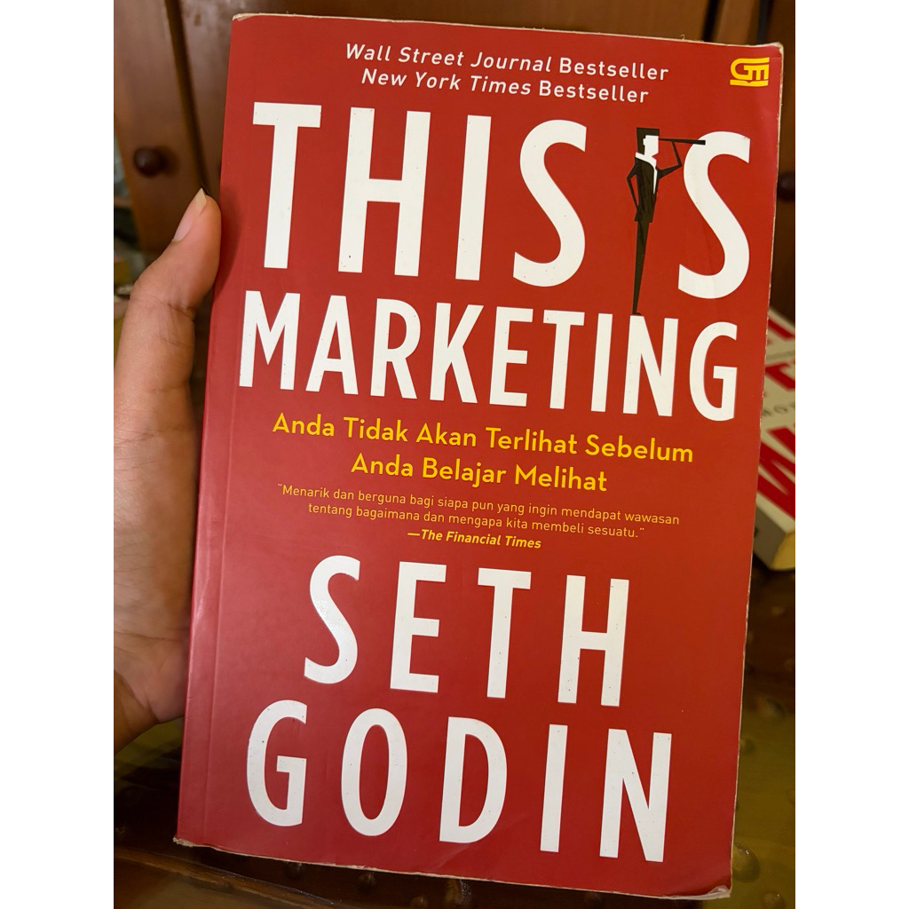 Preloved buku this is marketing by Seth Godin (indo)