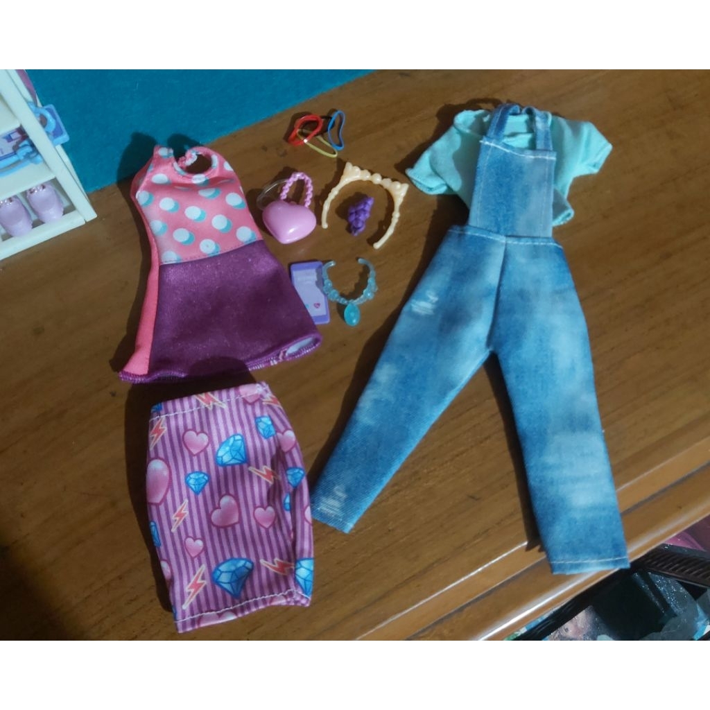 Baju Boneka Barbie Handmade & Ori Take All
