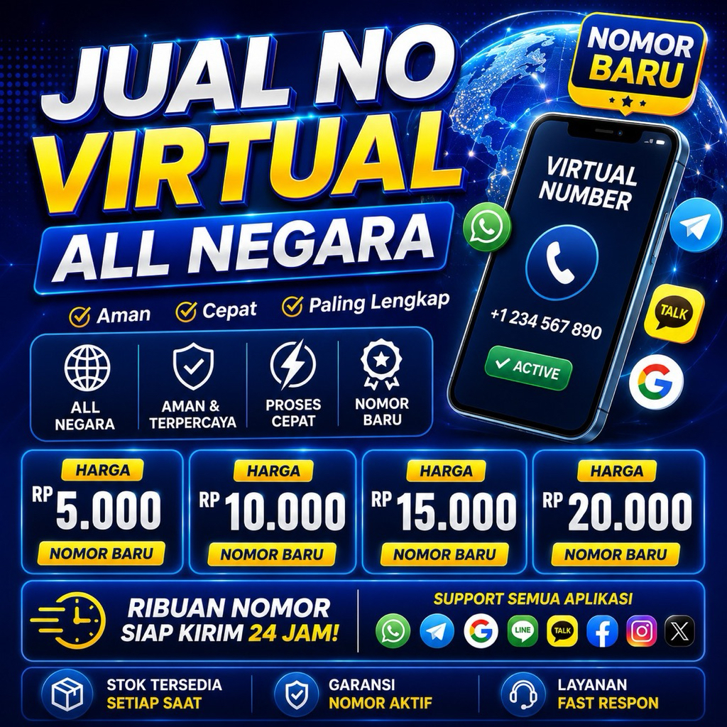 virtual nomor wa all negara