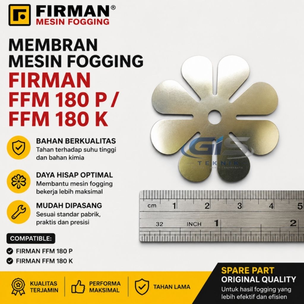 Membran Mesin Fogging Firman FFM 180 p / FFM 180 K
