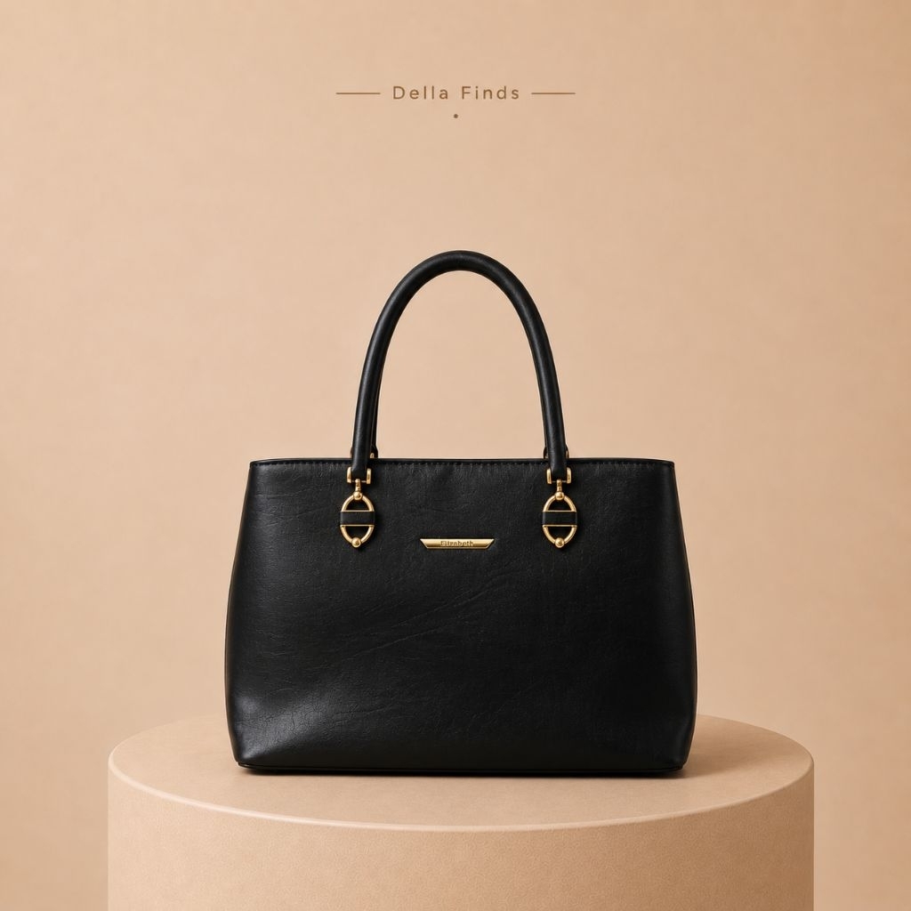 Della Finds - Hand Bag Elizabeth Black