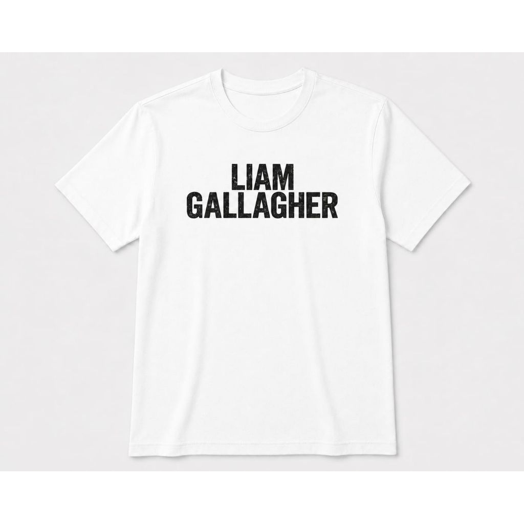 Kaos T-Shirt Liam Gallagher Pria/Wanita
