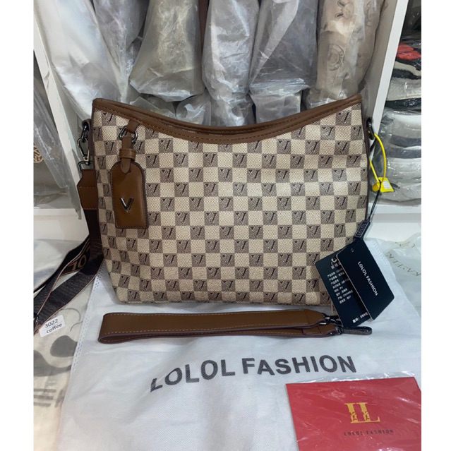 Slingbag LOLOL premium With Paperbag+Sertif