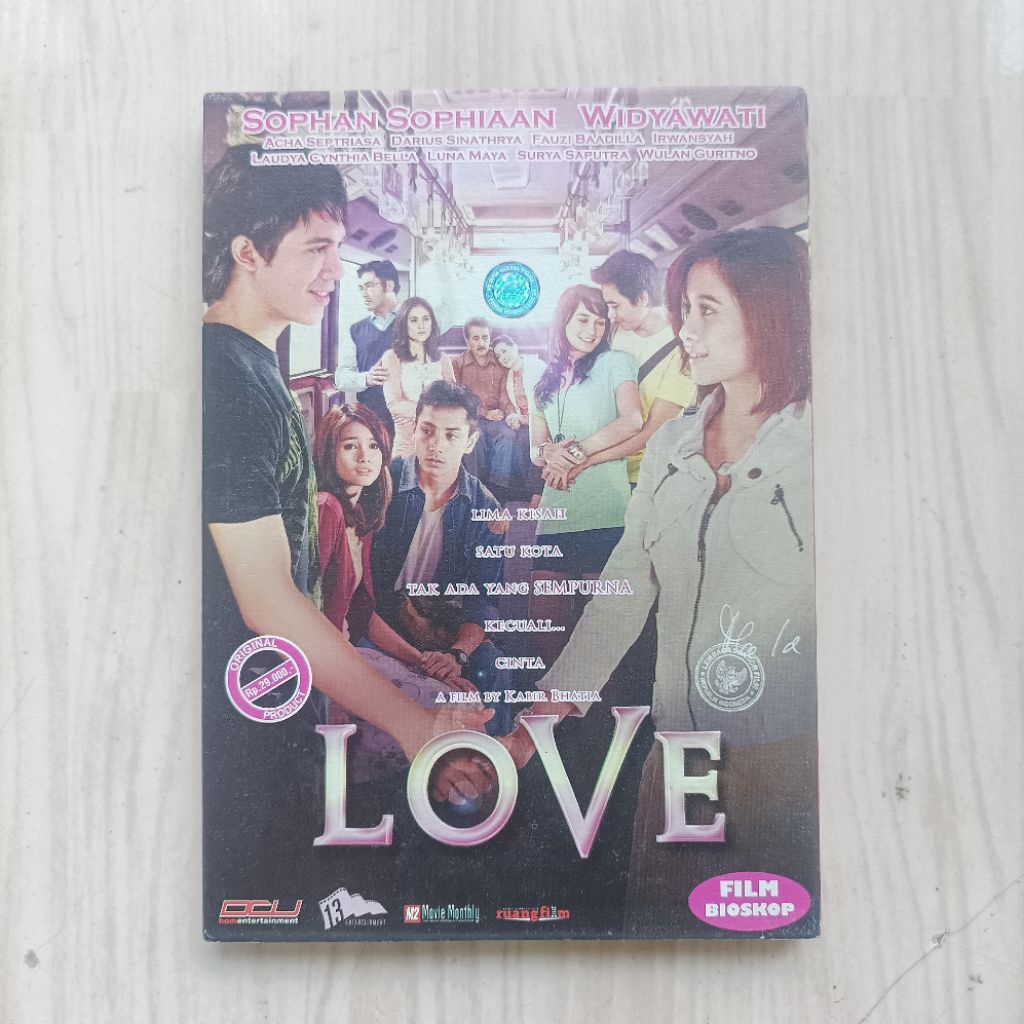 Original VCD Film Indonesia Love Movie