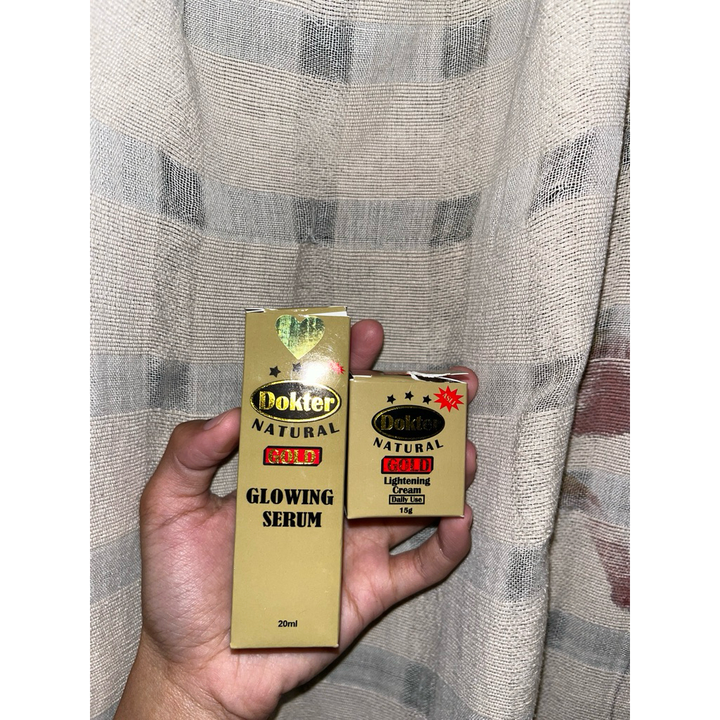 DR GOLD BPOM night cream dan serum