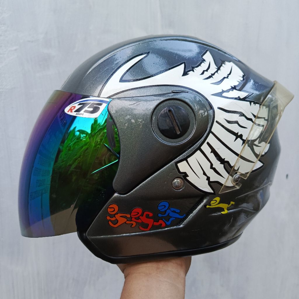 HELM CUSTOM ORI SECOND