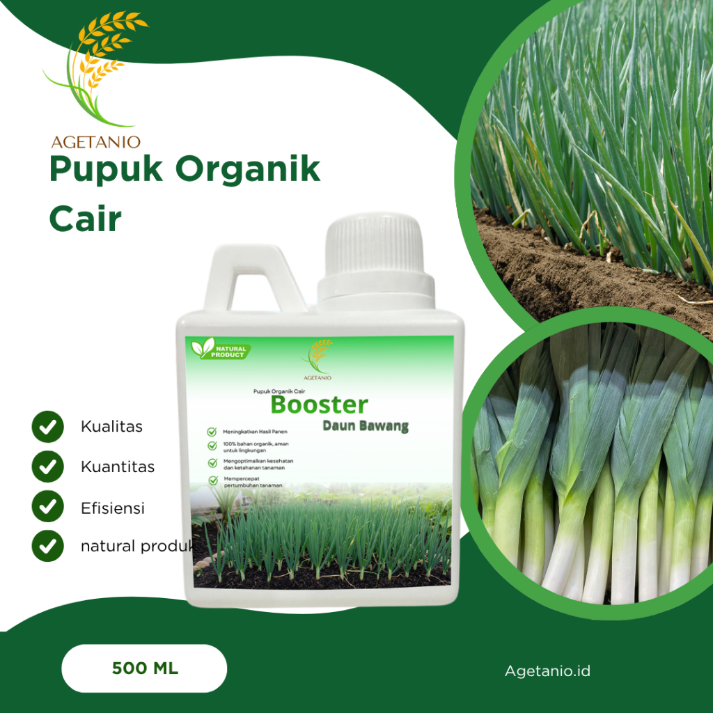 Pupuk Daun Bawang/ Penyubur Tanaman/ Booster Pertumbuhan Subur Daun bawang/ Lebih Lebat & Panen Meli