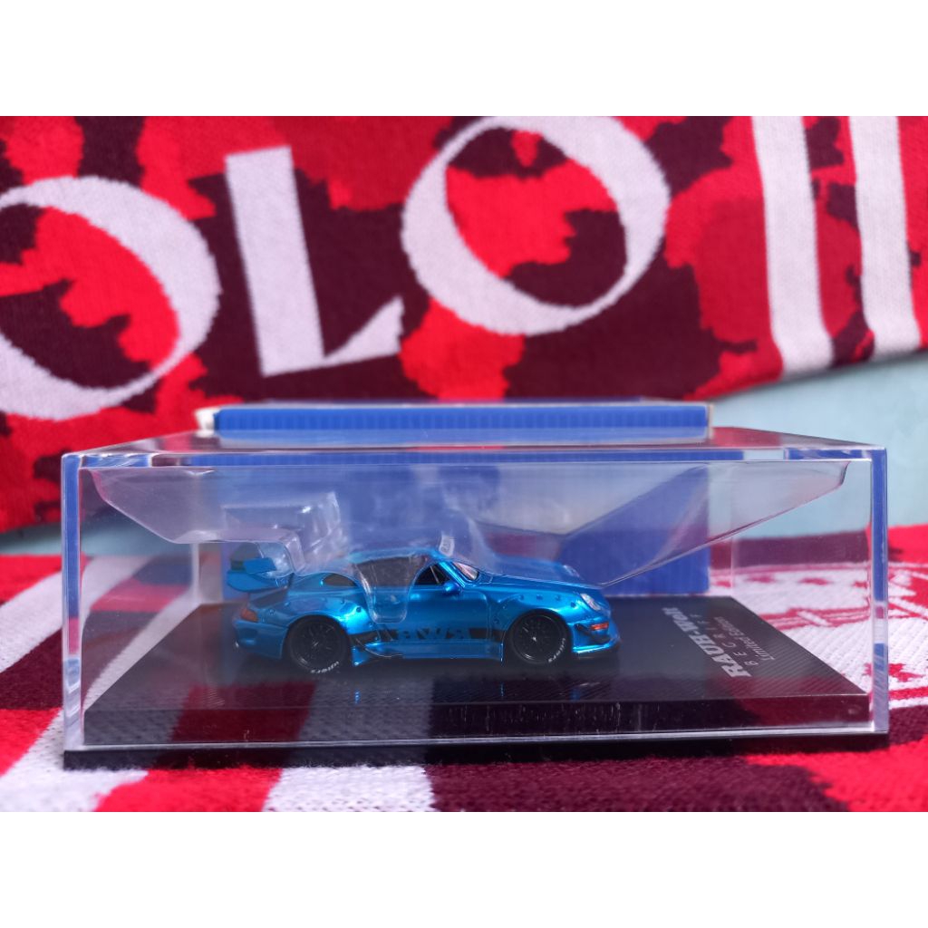 Miniscale CM Model Porsche RWB 993 Blue Limited Edition