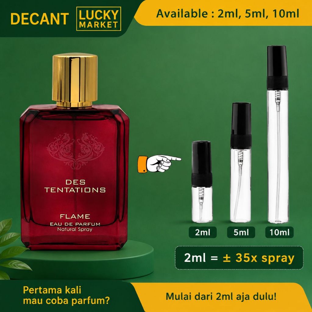 Decant Fragrance World Des Tentations Flame