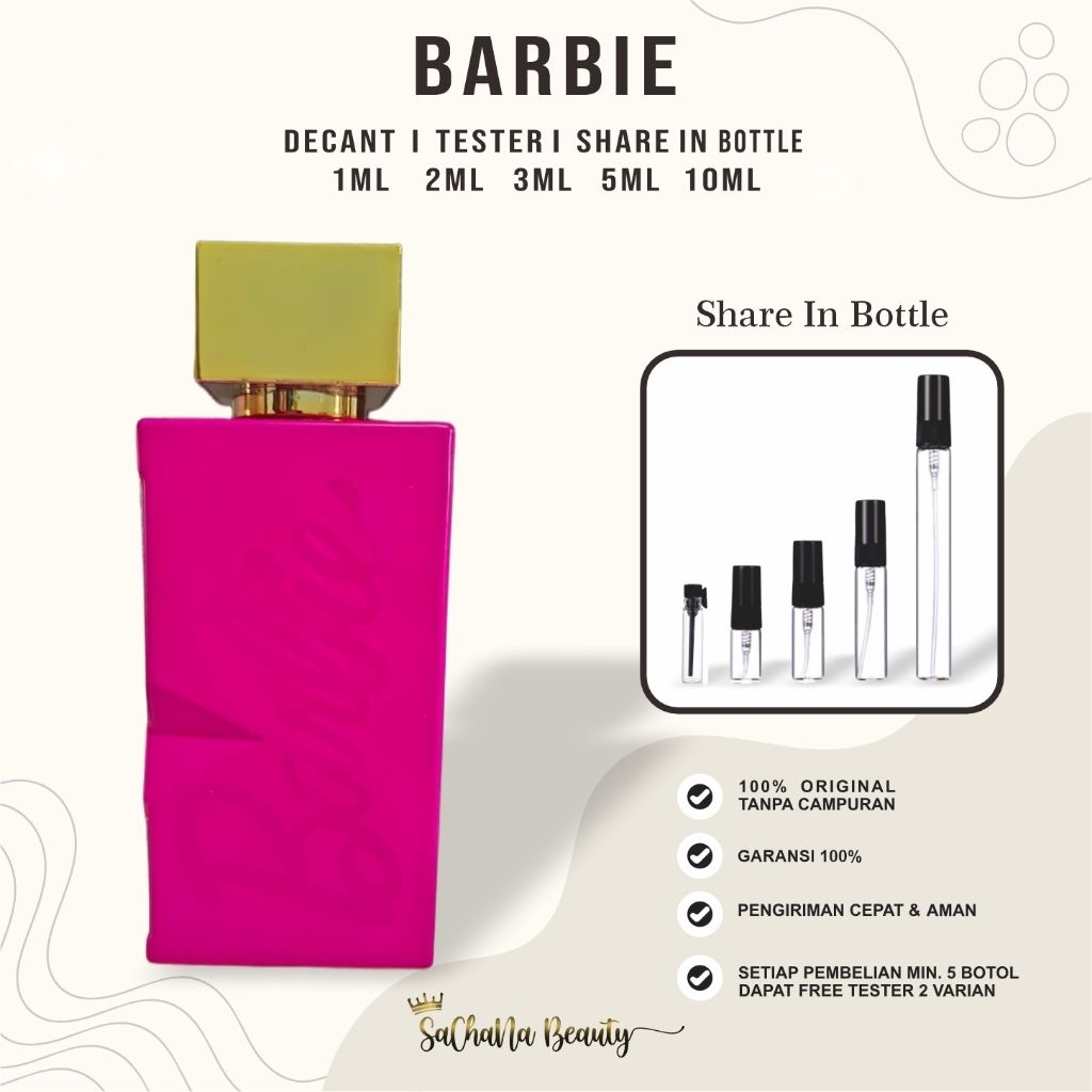 Decant Aniverable | Barbie | Amore | Original 100%