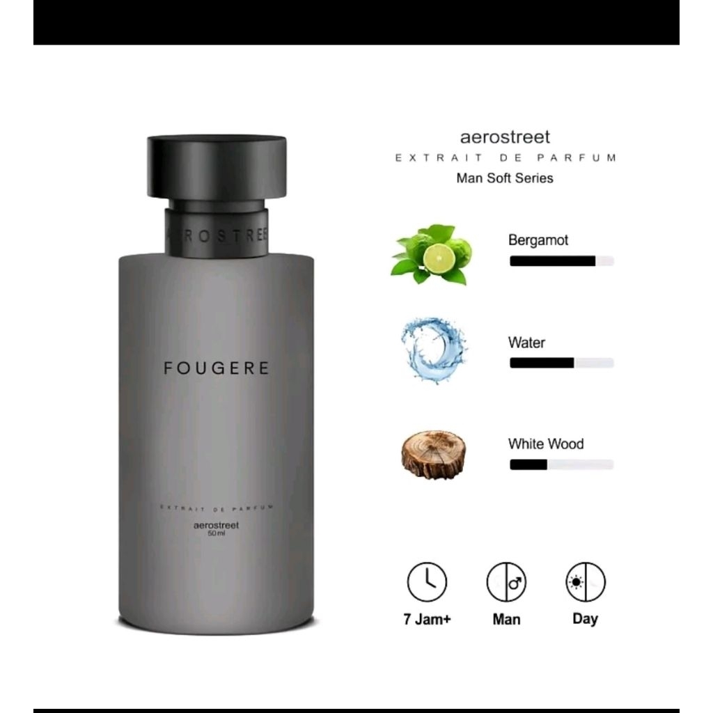 Parfum Aerostreet fougere bergamot grape