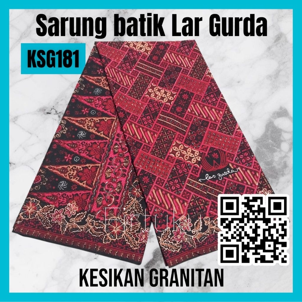 Sarung batik Lar Gurda Granitan_KSG181