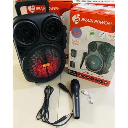 Speaker spiker wireless bluetooth KMS BP 3381 6.5 inch portable