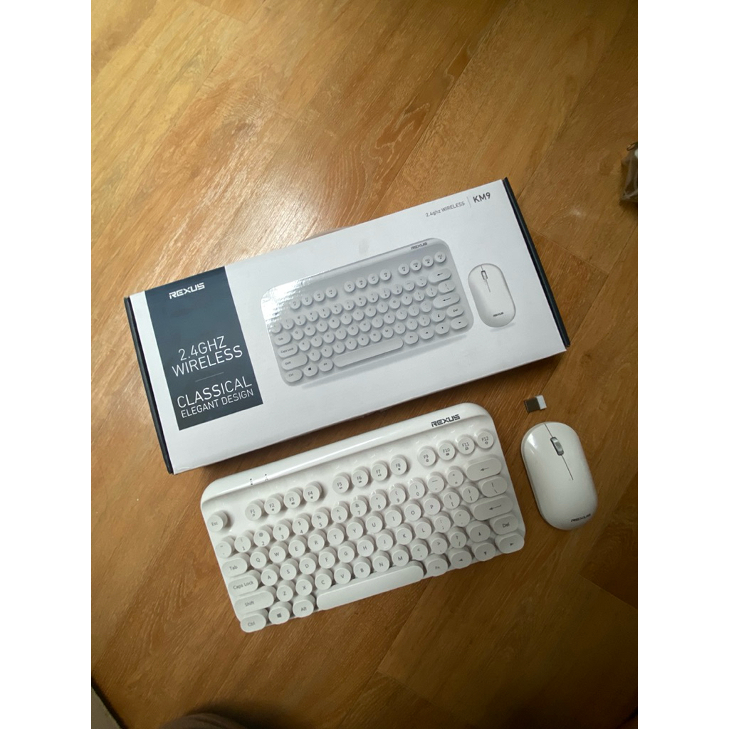 REXUS - Wireless Keyboard and Mouse Preloved