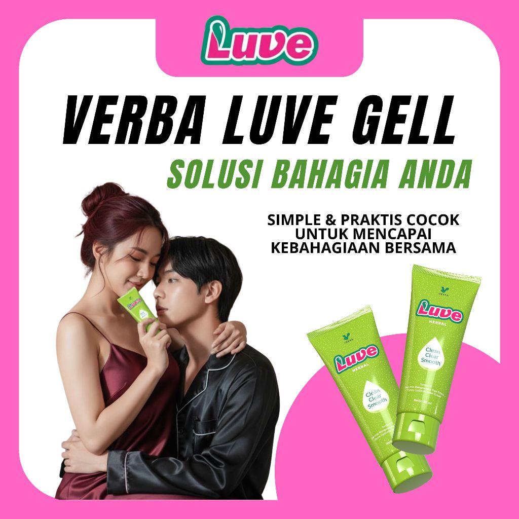 Verba Luve GEL Lebih Licin Herbal Tanpa Efek Samping MINYAK PIJAT