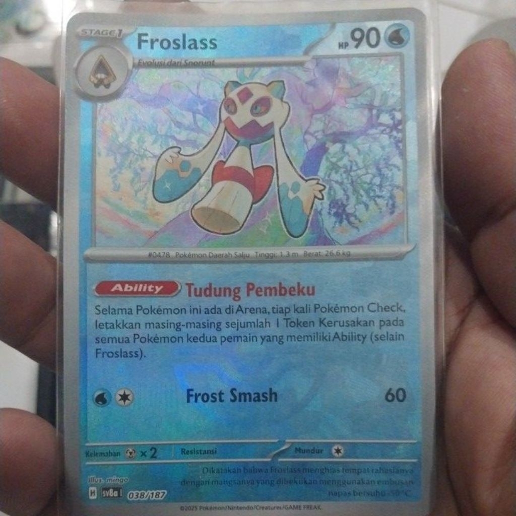 Kartu Pokemon Froslass PokeBall