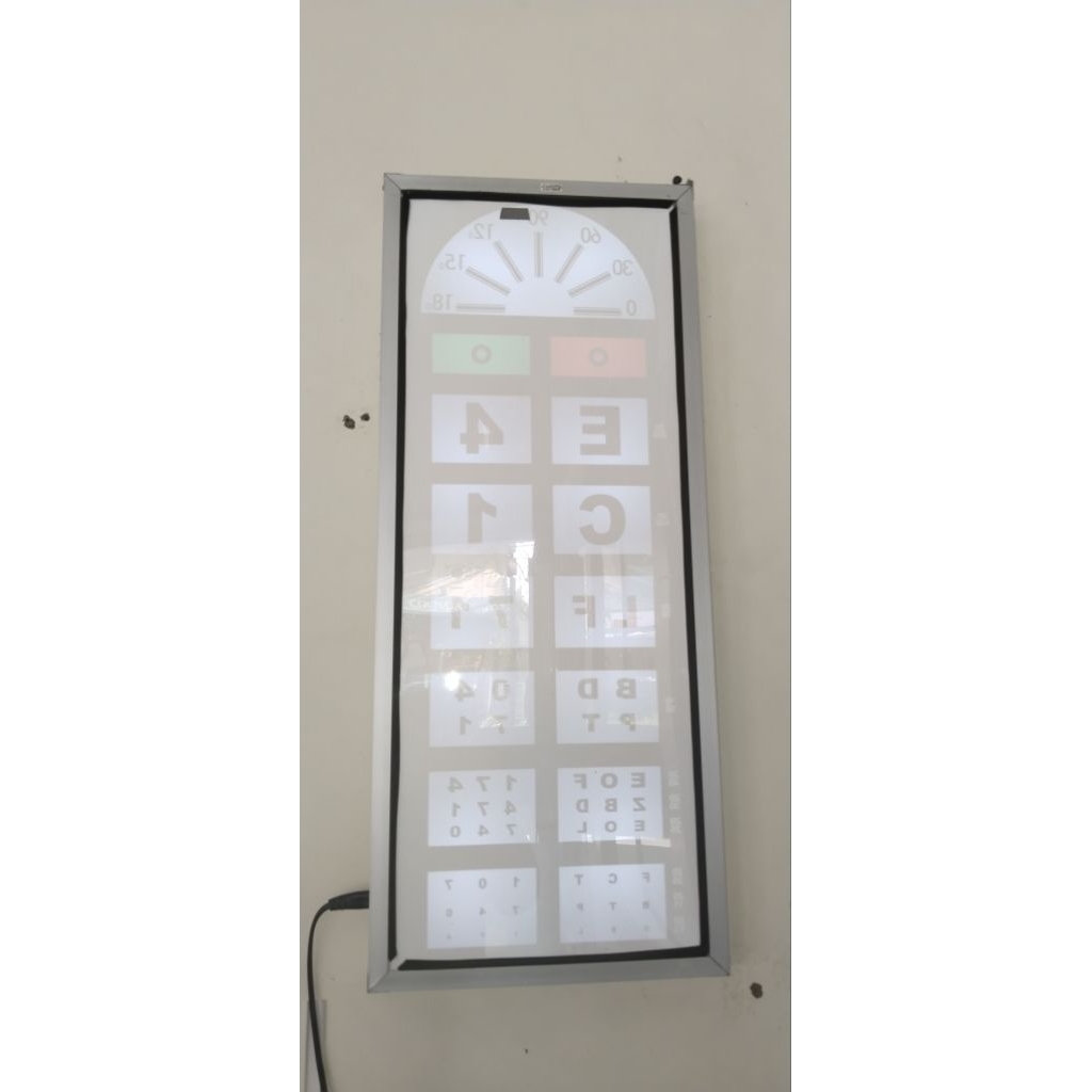 Snellen chart remot