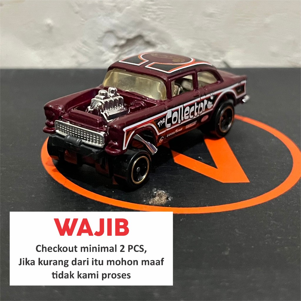 hotwheels gasser bekas (unrivet)