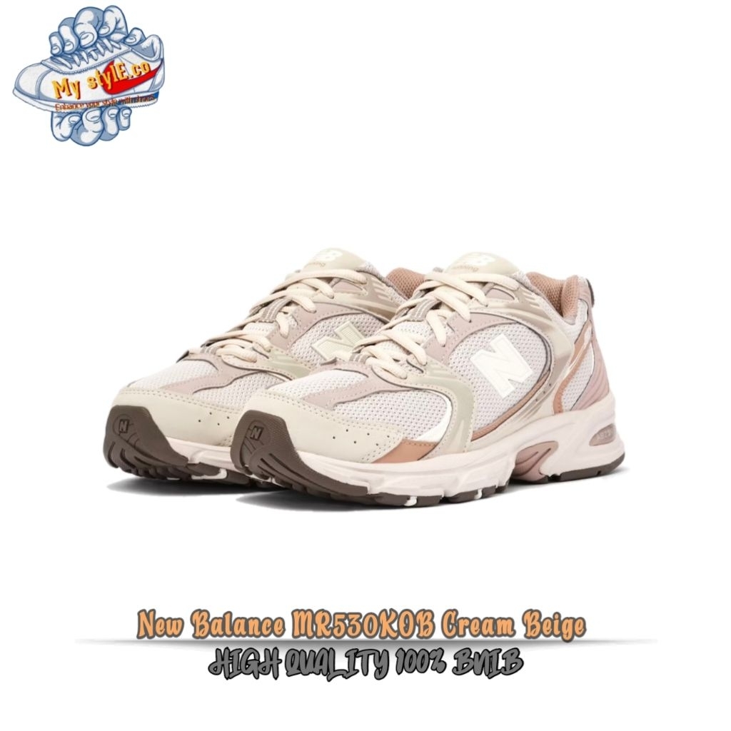 Sepatu Sneakers Wanita New Balance 530 Cream Beige - NB MR530KOB