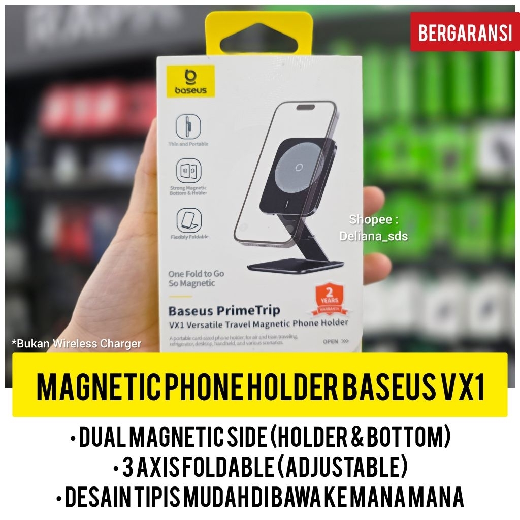Holder Magnetic Baseus VX1 Garansi Resmi 1 Tahun Holder HP Baseus Holder Baseus Phone Holder Magneti