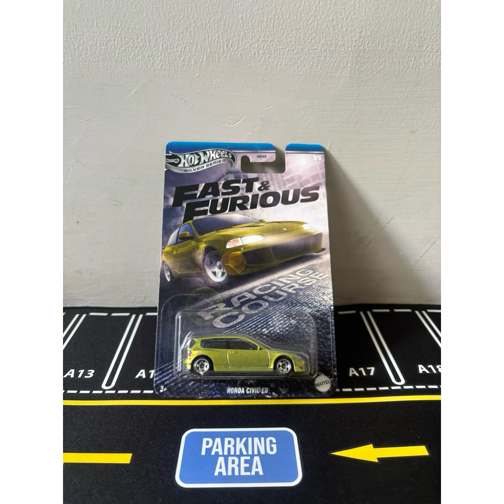 Hot Wheels Honda Civic EG Hijau/Hector