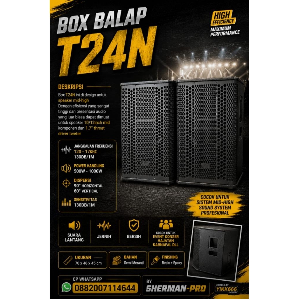 BOX BALAP T24N