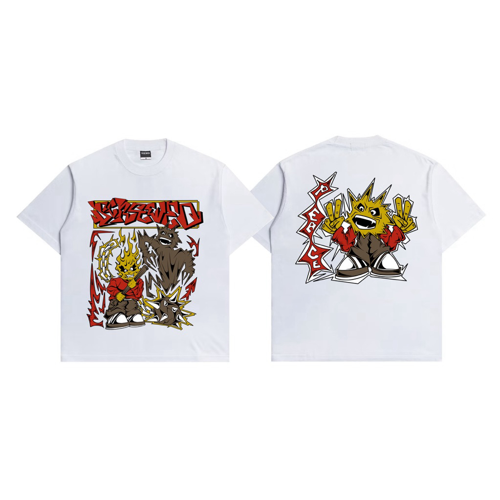 SCREWED SUPPLY | White | Cotton 20s