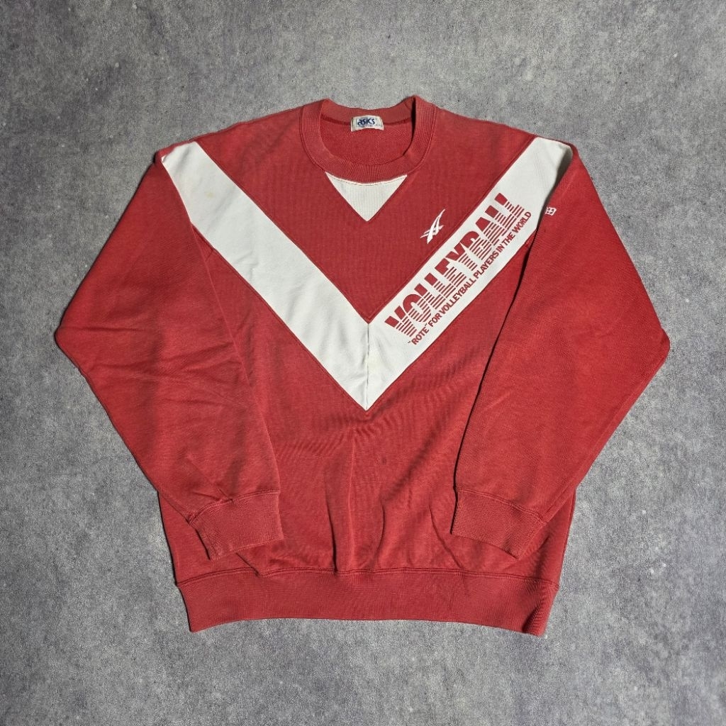 CREWNECK VOLLEYBALL BY ASICS JAPAN