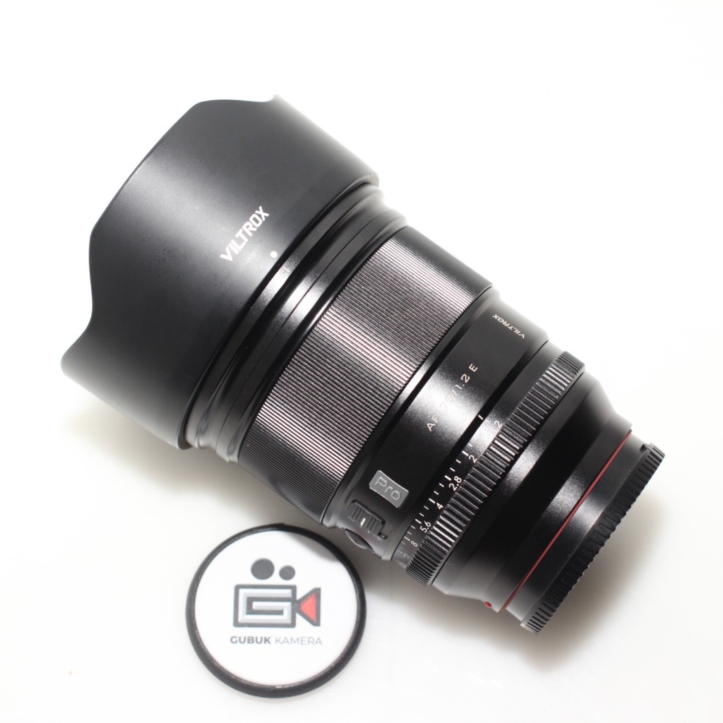 VILTROX PRO AF 75MM F1.2 FOR SONY ORIGINAL NORMAL  MULUS MURAH (SECOND)