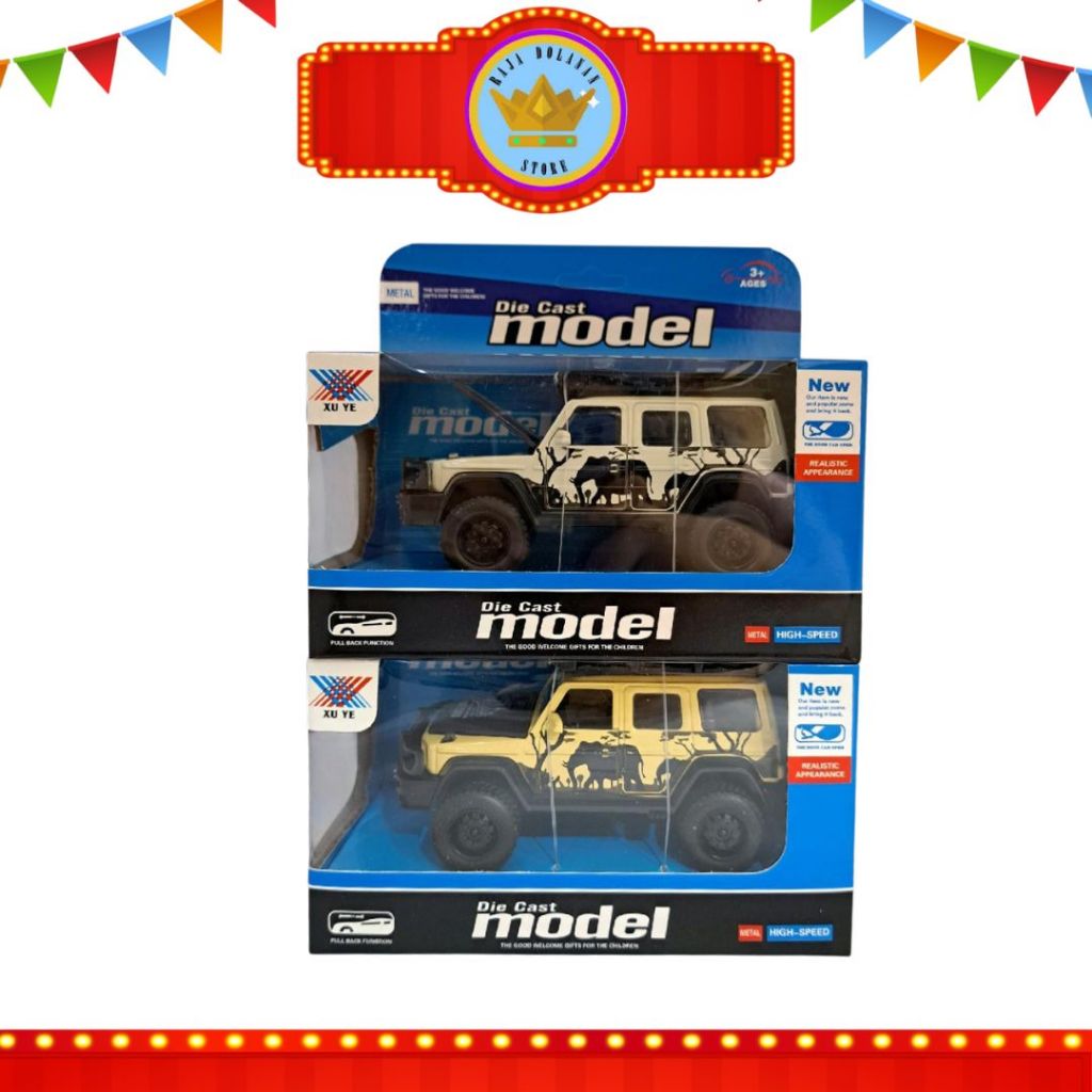 Diecast Metal Model Jeep Miniatur Mobil Jeep