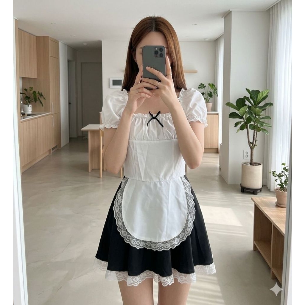 maid dress // costume dress // dress cosplay