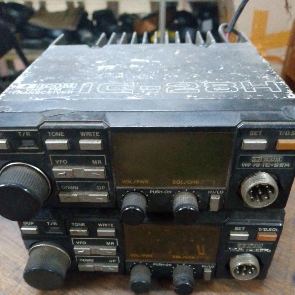 rig icom ic 28 h bekas buat kanibalan 2 unit