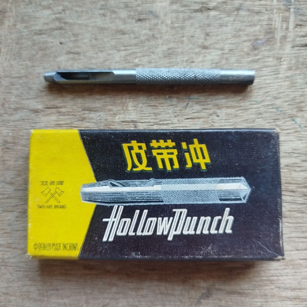 Plong / Alat pembuat lubang ukuran 1/4" (-+3mm)