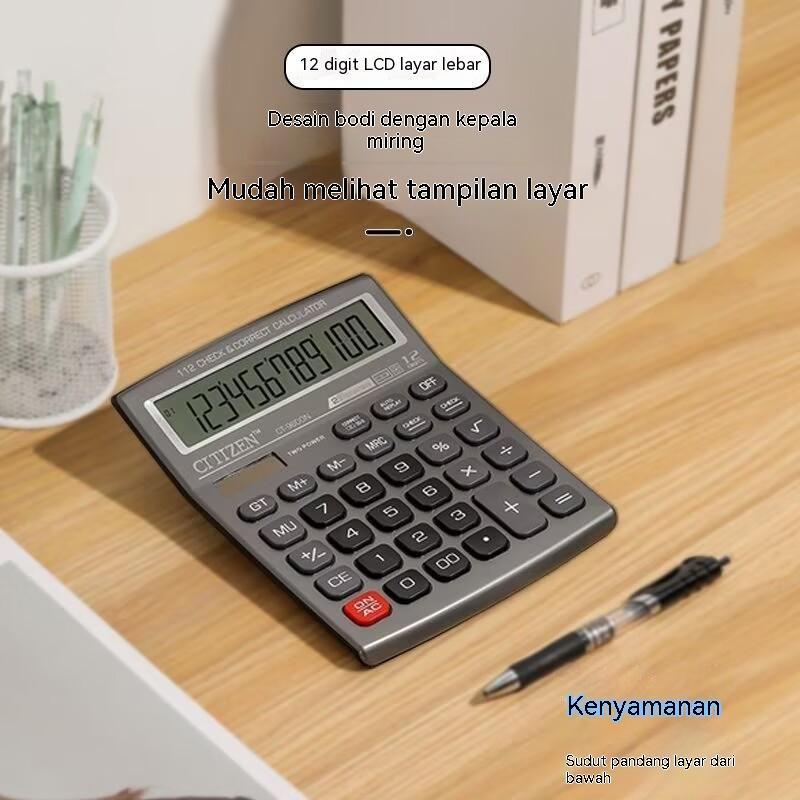 Kalkulator checksum dan koreksi kesalahan 12 digit / Kalkulator GM-760 YM dijual