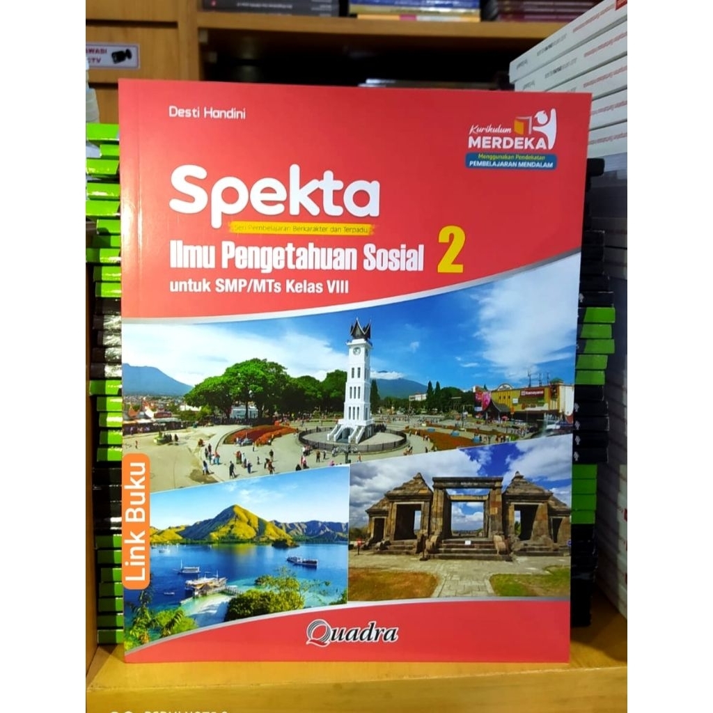 Buku Spekta IPS Kelas 8 SMP Kurikulum Merdeka Quadra