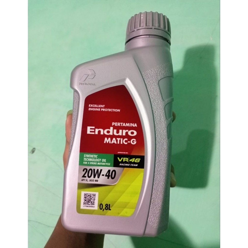 OLI MESIN ENDURO RACING MATIC-G 20W-40 ORI PERTAMINA
