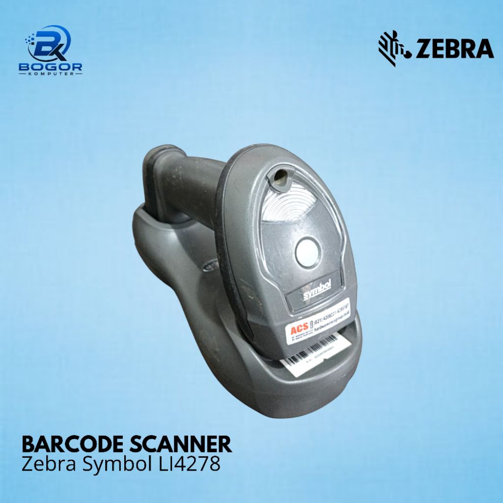Barcode Scanner Wireless Zebra Symbol LI-4278 1D Bekas