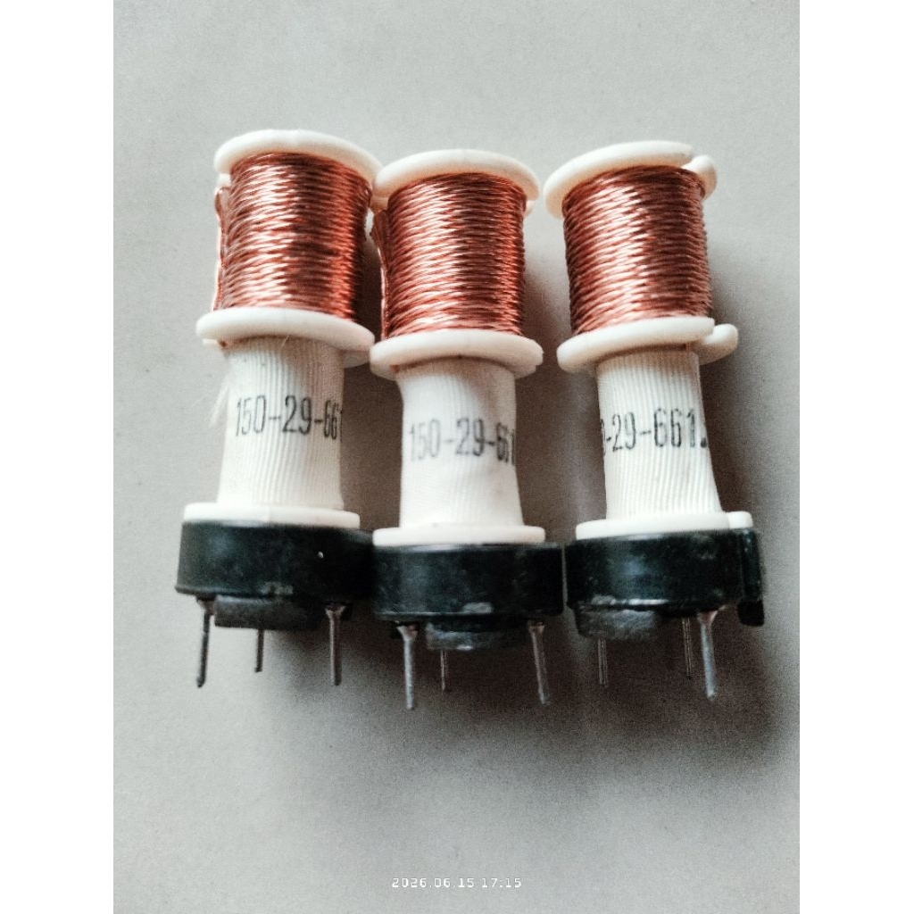 koker ferit induktor tv slim 3pin frekuensi Radio RF Choke Coil