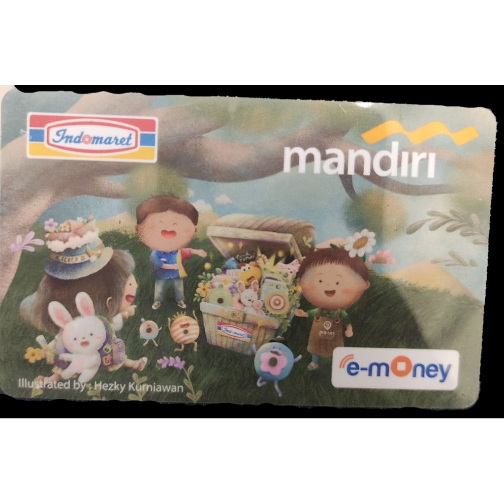 Indomaret Card ( Mandiri ) E-Money / Kartu E-Toll