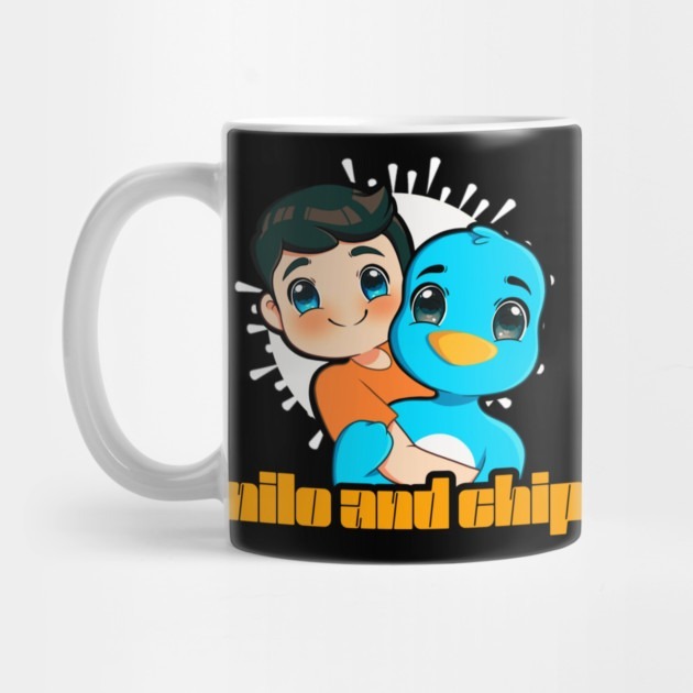 Milo and Chip - Youtuber Tea Mug