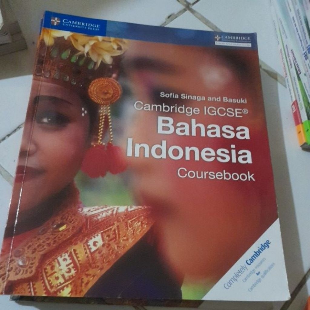 Buku Cambridge IGCSE Bahasa indonesia Coursebook.Bekas original