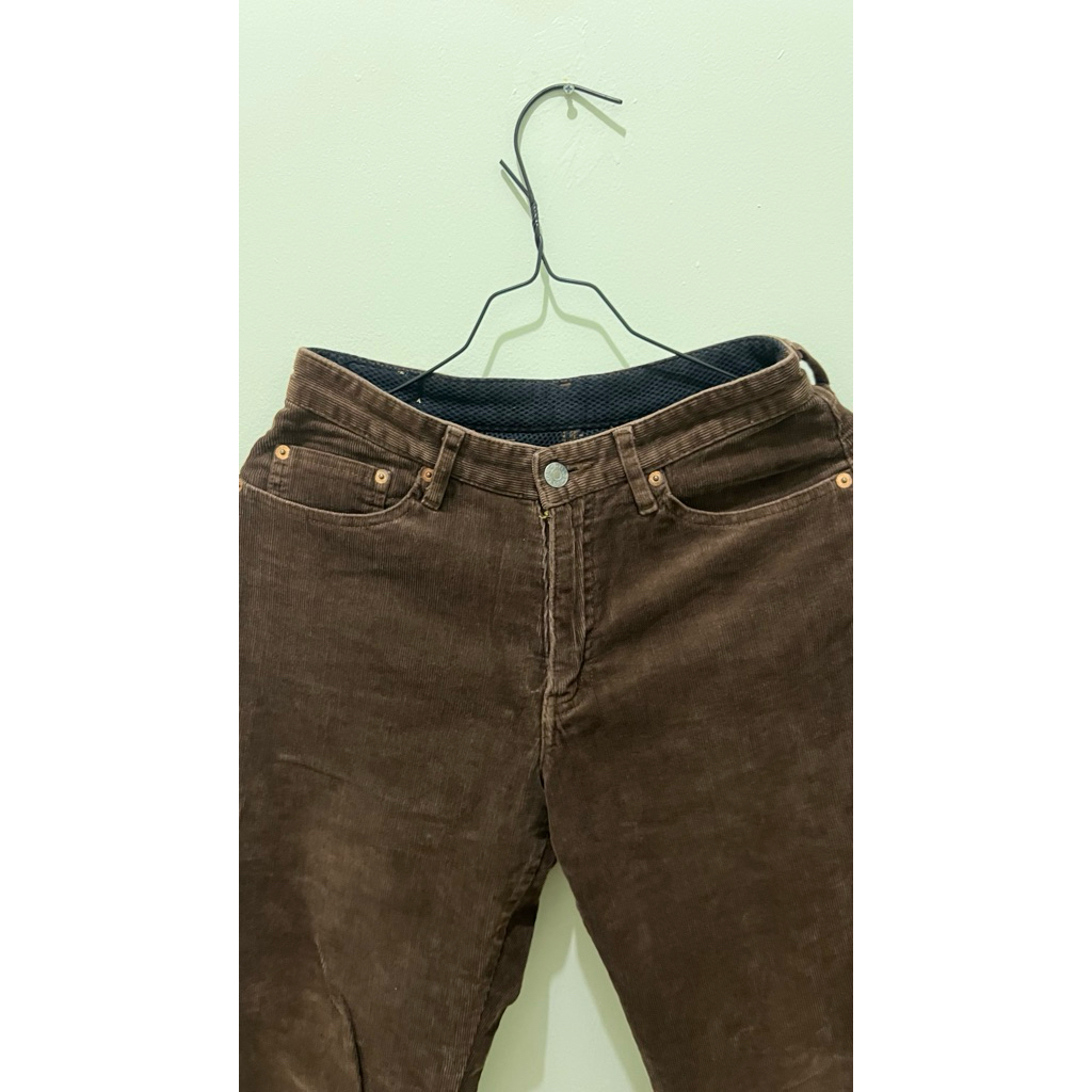celana corduroy coklat