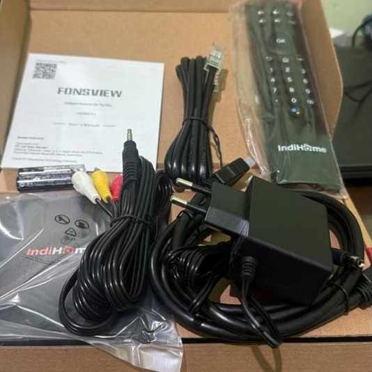 PROMO SET TOP BOX HG680 -FJ NEW / SMART SET TOP BOX BARU ORIGINAL REMOTE VOICE